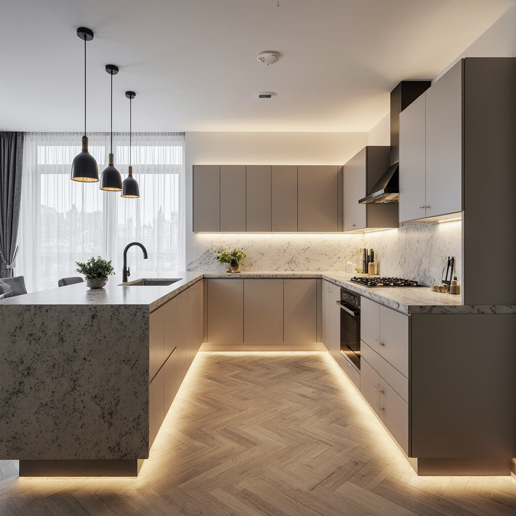 modular kitchen design India