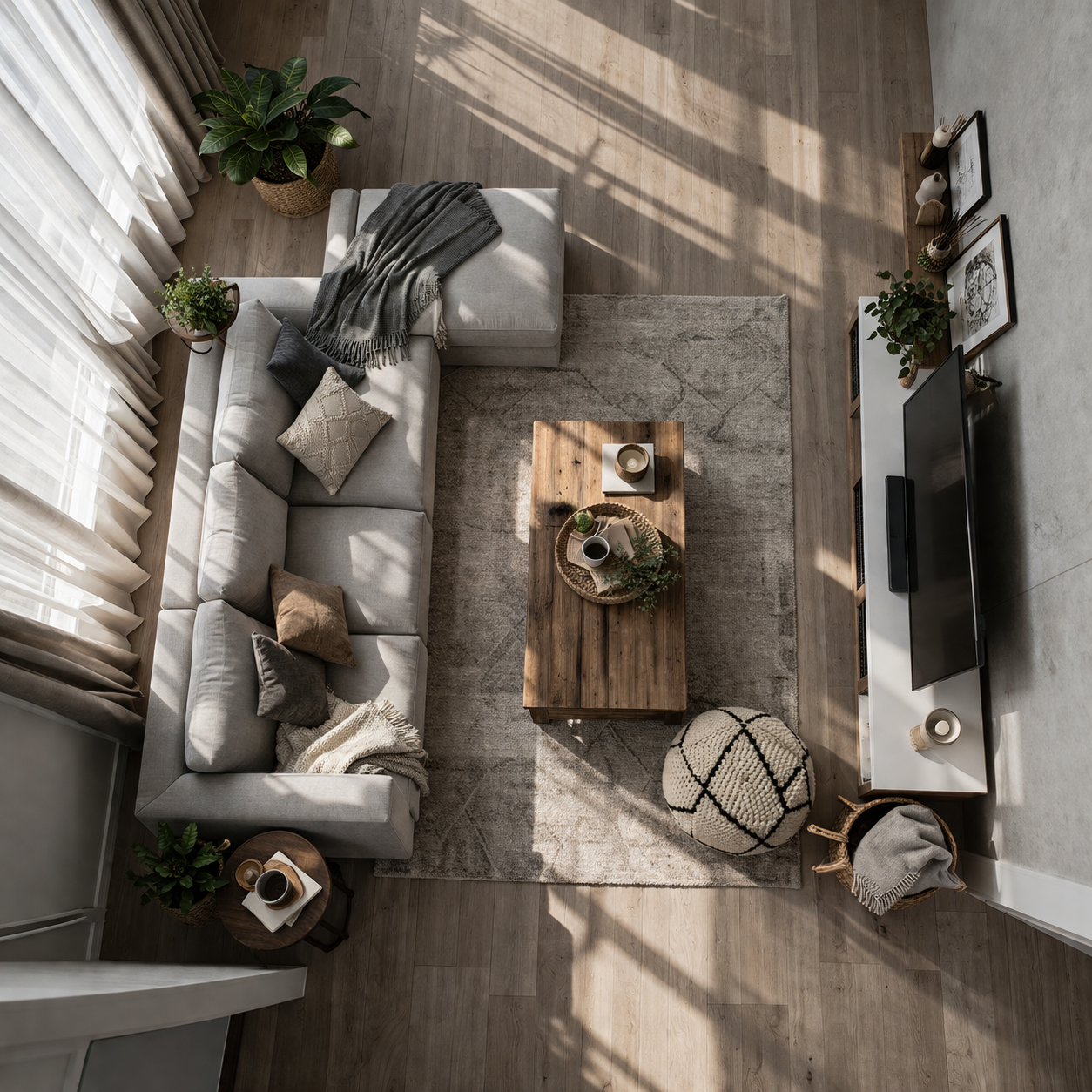 Interior design project showcase